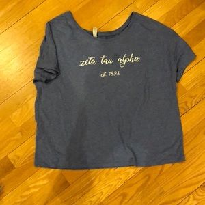 Zeta tau alpha flowy T-shirt